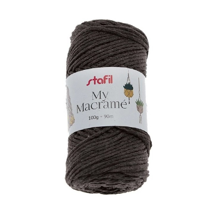 My Macramé Anthracite 312