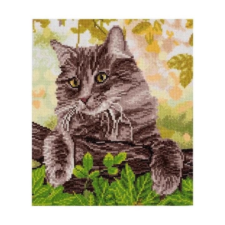 Kit de broderie Chat