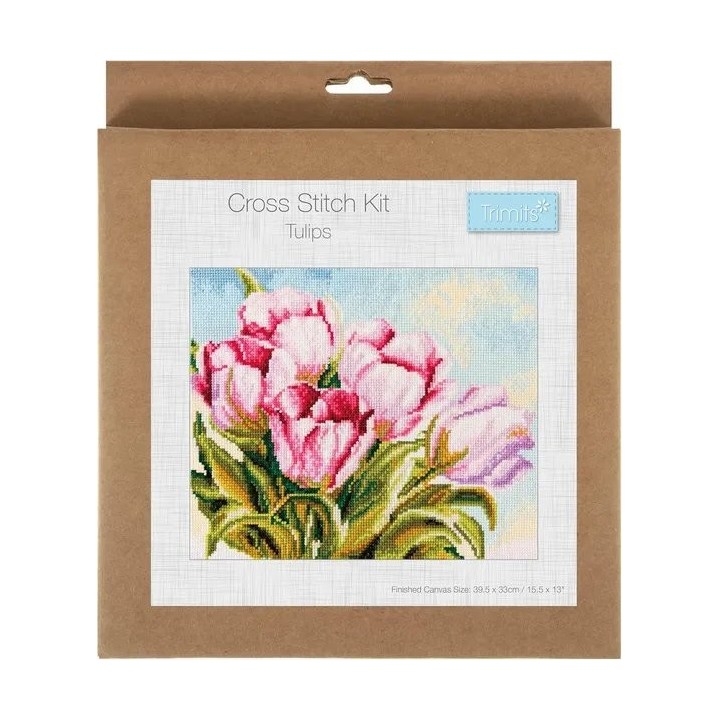 Kit de broderie Tulipes