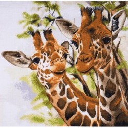 Borduurpakket Giraffen