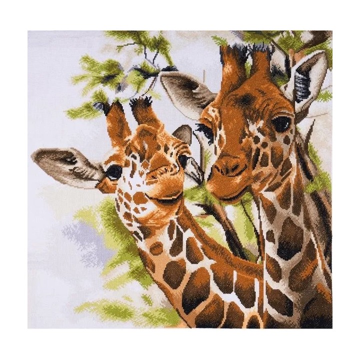 Embroidery kit Giraffes