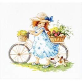 Luca-S Kit de broderie Faire un tour