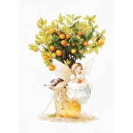 Luca-S Kit de broderie la mandarine