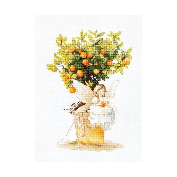 Luca-S Embroidery kit The Tangerine