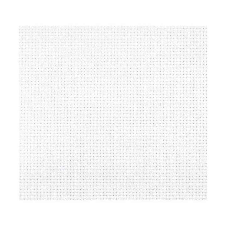 Needlework fabric Aida 16 50 x 50 cm - white