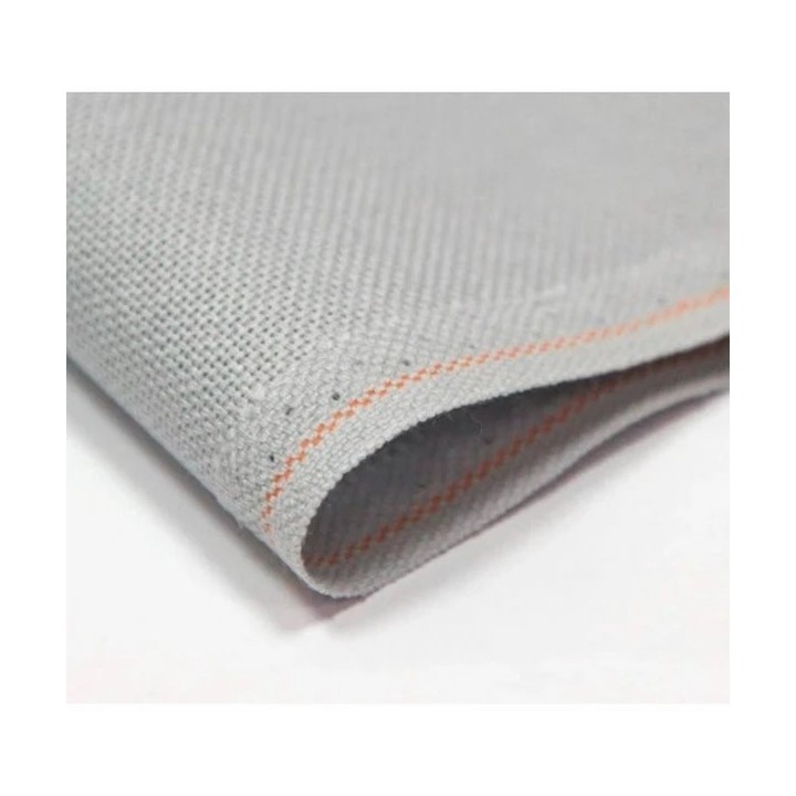 Needlework fabric Aida 16 50 x 100 cm - gray