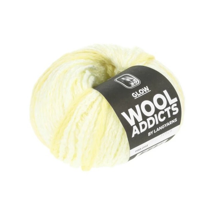 Lang yarns laine a tricoter Glow 113