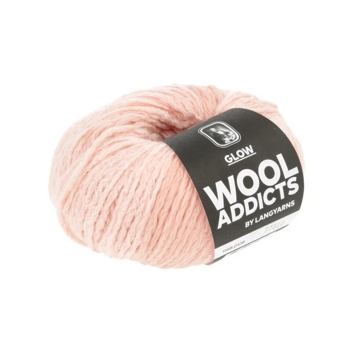 Lang yarns laine a tricoter Glow 128