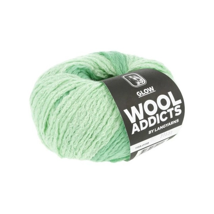 Lang yarns knitting yarn Glow 158
