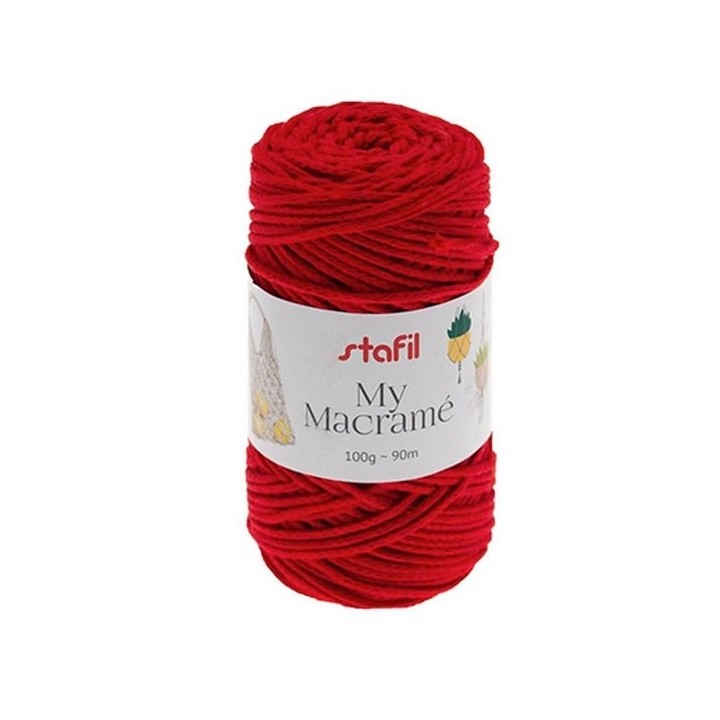 My Macramé Red 314