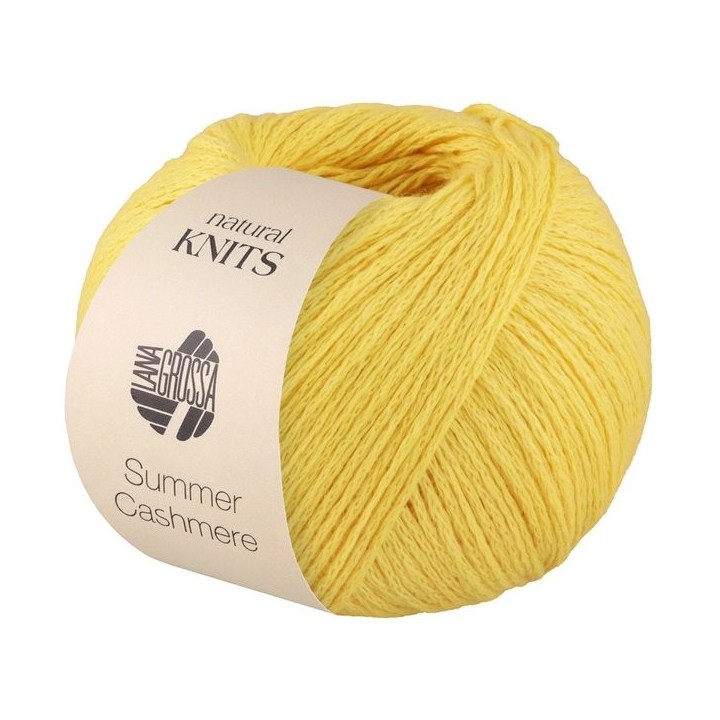 Lana Grossa Summer Cashmere Citrusgeel 017