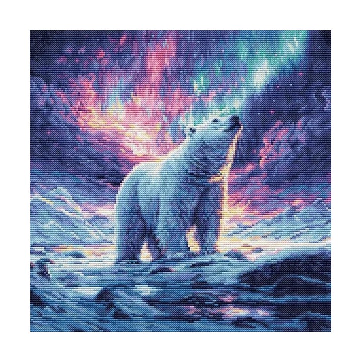 Luca-S Embroidery kit The Northern Lights