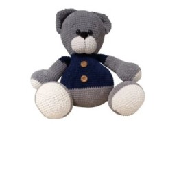 ours Bert couleur gris