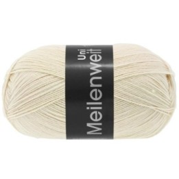 Lana Grossa Meilenweit Uni 100 beige clair 1387