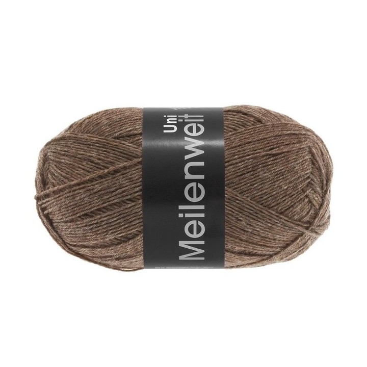 Lana Grossa Meilenweit Uni 100 Bruin1334