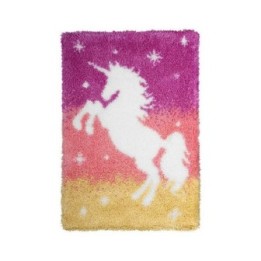 Knüpfformteppichpackung Einhorn 407