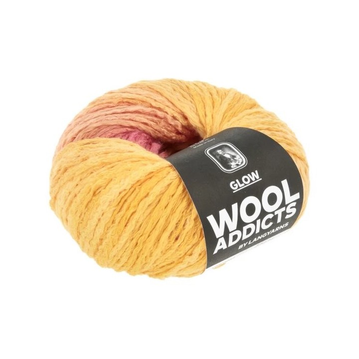 Lang yarns laine a tricoter Glow 052