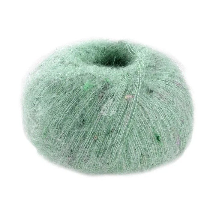 Lana Grossa Natural Superkid Tweed 632 Menthe