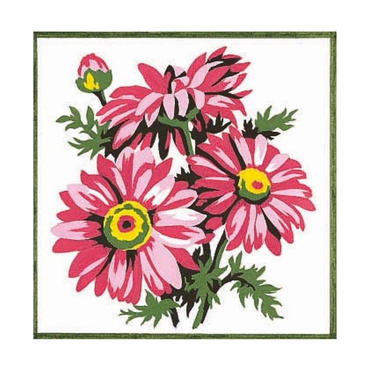 Kit canevas Fleurs 3