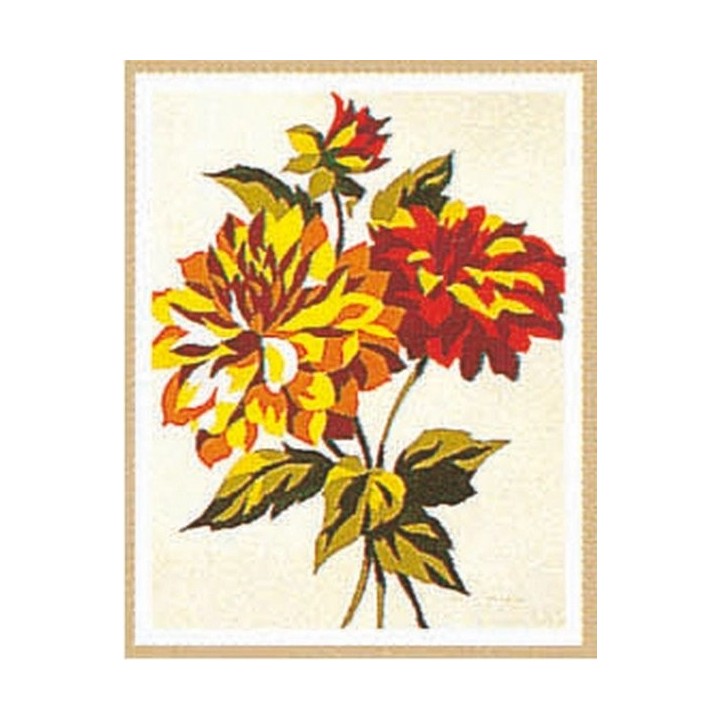 Embroidery kit Flowers 7