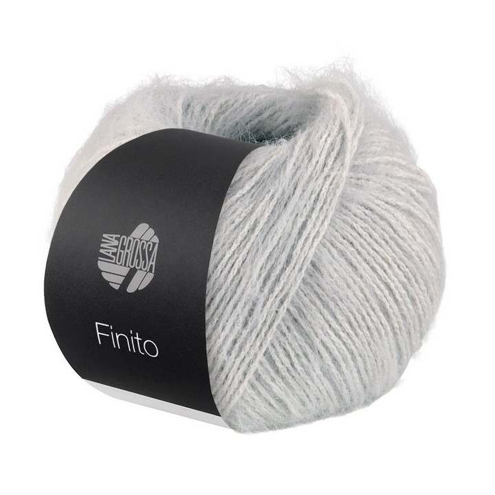 Lana Grossa Finito 014 silver gray