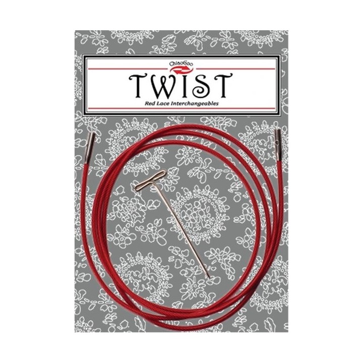 Twist cable rouge 93 cm small