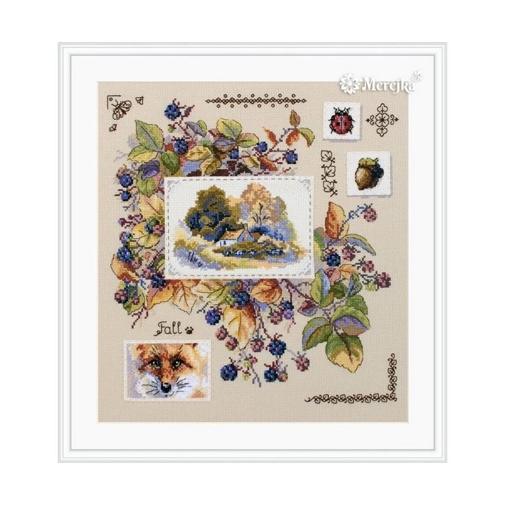 Merejka Stickset über die Herbst-Sampler 