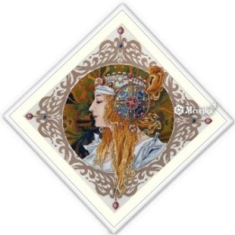 Merejka Kit de broderie Blond de Mucha