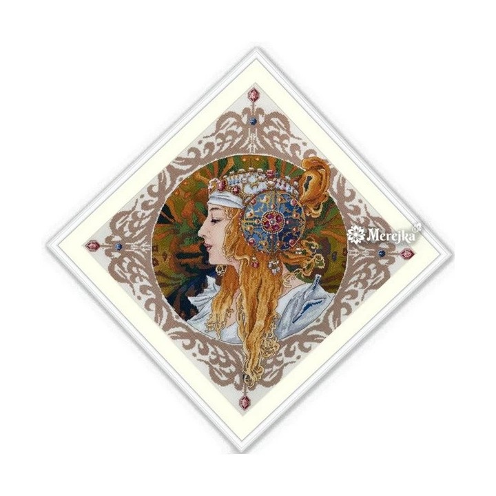 Merejka Stickset über die Blond von Mucha 