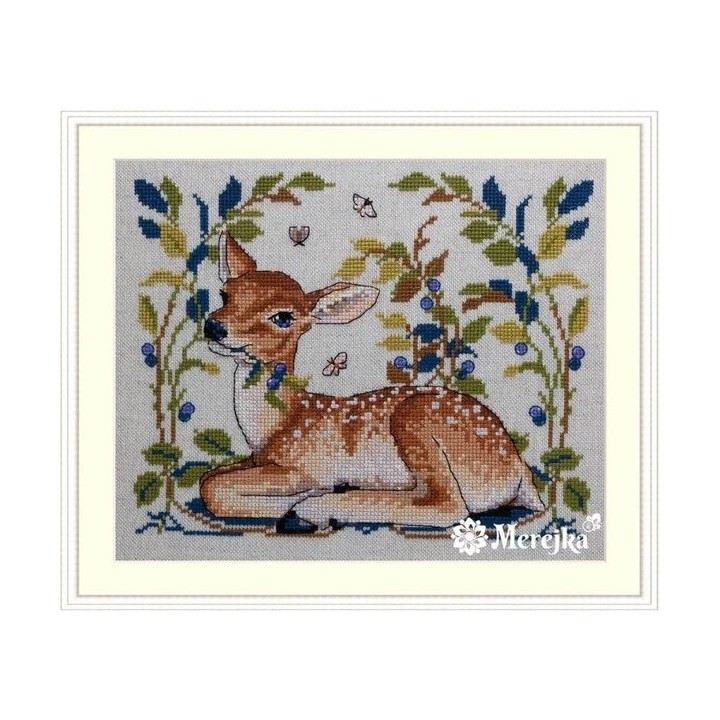 Merejka Kit de broderie Petit faon
