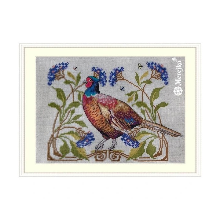Merejka Kit de broderie Le faisan