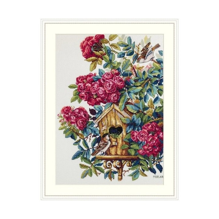 Merejka Kit de broderie Rosier