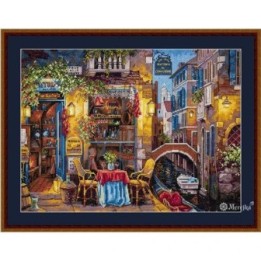 Merejka Kit de broderie Notre endroit préféré à Venise