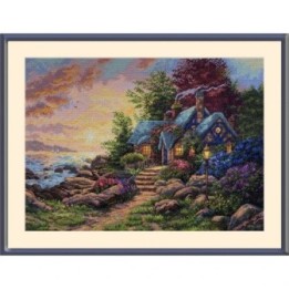 Merejka Embroidery kit Seaside Hideaway