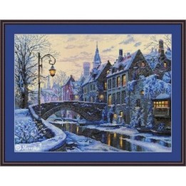 Merejka Kit de broderie Soirée d'hiver