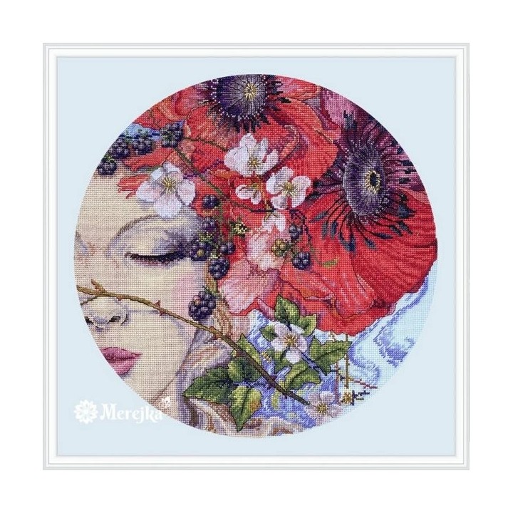 Merejka Kit de broderie Elle dort