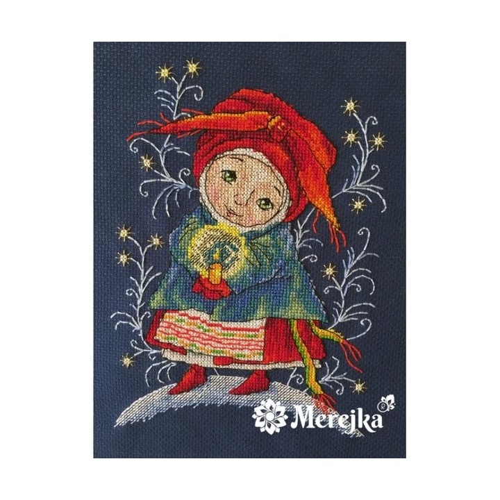 Merejka Kit de broderie Lumière de Noël
