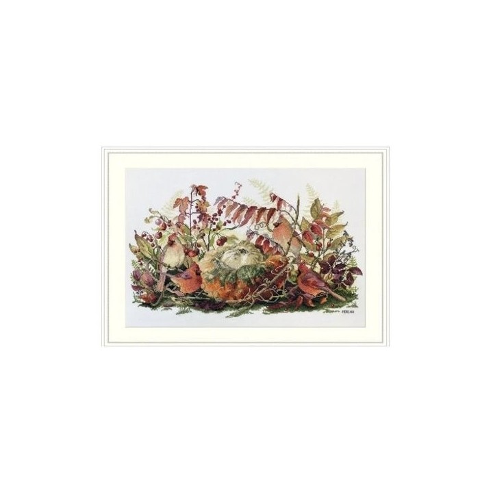 Merejka Kit de broderie Rhapsodie en rouge