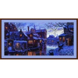 Merejka Kit de broderie « La Venise du Nord »
