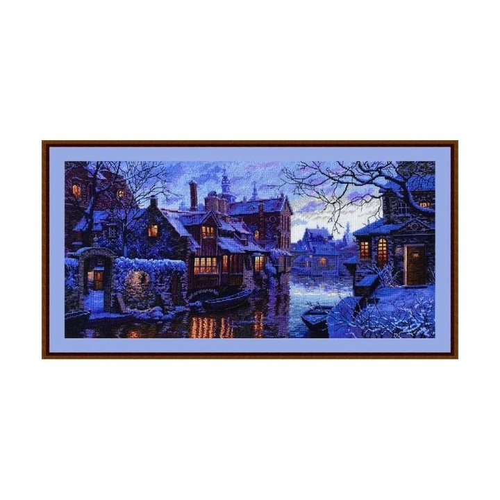 Merejka Kit de broderie « La Venise du Nord »