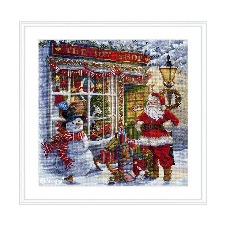 Merejka Embroidery kit "The Toy Shop"