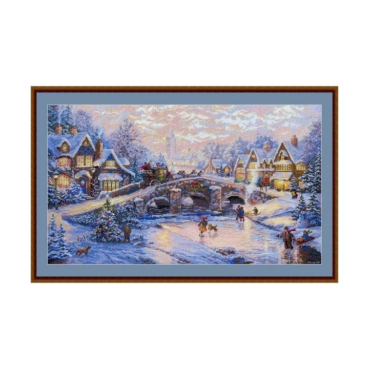 Merejka Borduurpakket Kerstspirit 