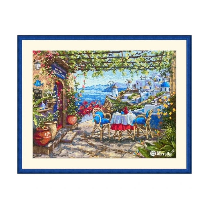 Merejka Embroidery kit Santorini. 