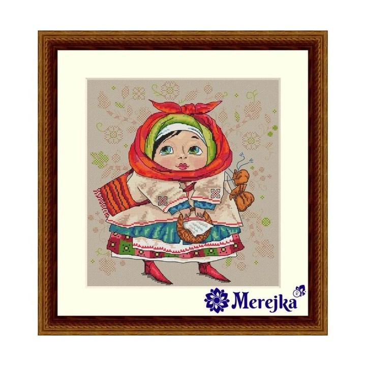 Merejka Kit de broderie À la foire