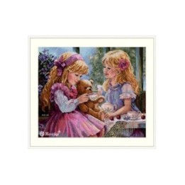 Merejka Kit de broderie « Le goûter »