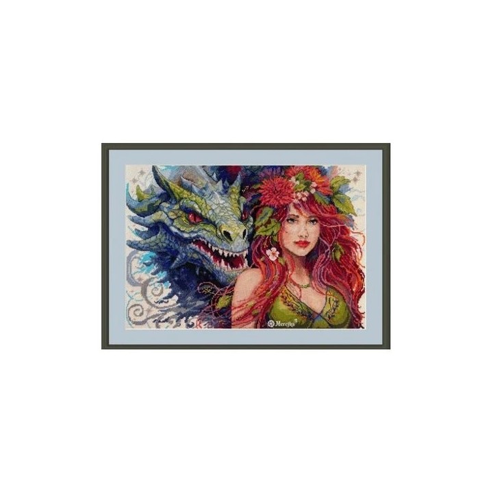 Merejka Embroidery kit Pure Flame