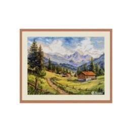 Merejka Borduurpakket De vallei van Chamonix 