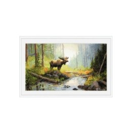 Merejka Kit de broderie « Matin sous les bois »