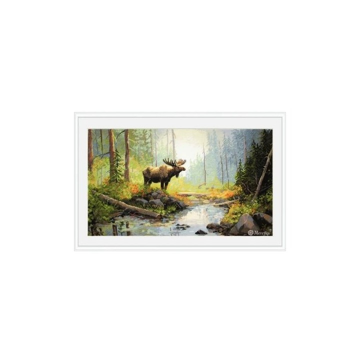 Merejka Kit de broderie « Matin sous les bois »
