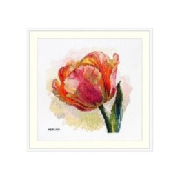 Merejka Embroidery kit "Parrot Tulip"